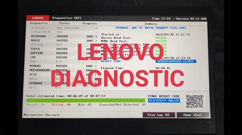 lenovo ideapad hard drive test|diagnostic test for lenovo laptop.